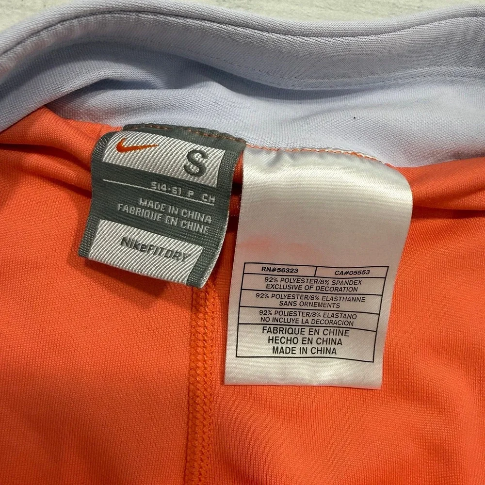 NIKE Fit Dry Pleated Tennis Skort Salmon Coral Pink‎ Golf Athletic women's small